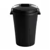 Conteneur grain 100L noir - Stockage sécurisé pour animaux
