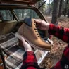 Chaussures Grass cuir imperméable marron - Élevage & Outdoor