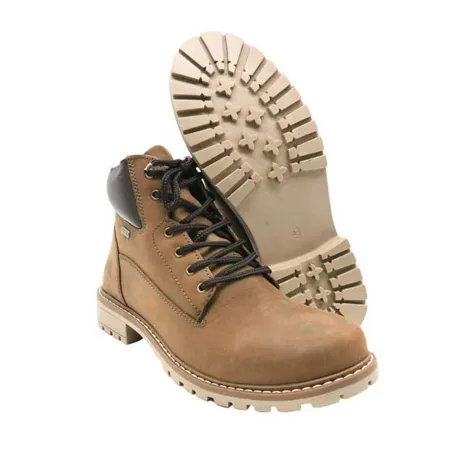 Chaussures Grass cuir imperméable marron - Élevage & Outdoor
