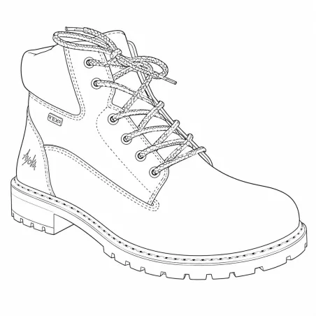 Chaussures Grass cuir imperméable marron - Élevage & Outdoor