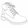 Chaussures Grass cuir imperméable marron - Élevage & Outdoor