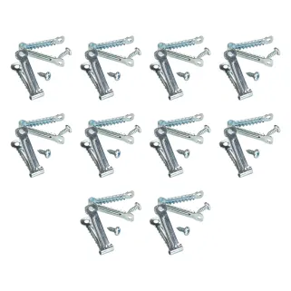 Lot de 10 pinces à ailes pour volailles et gibier
