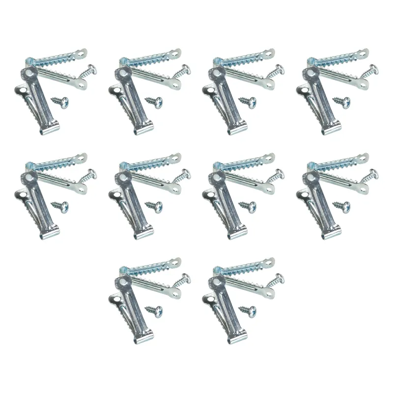 Lot de 10 pinces à ailes pour volailles et gibier