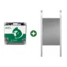 Portier solaire auto pour poulailler 22x33cm