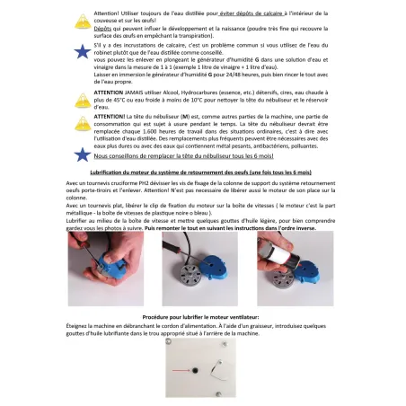 Couveuse Maino DUC 70 - 70 œufs - Automatisée et précise