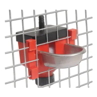 Abreuvoir auto rongeurs et volailles en inox 12mm