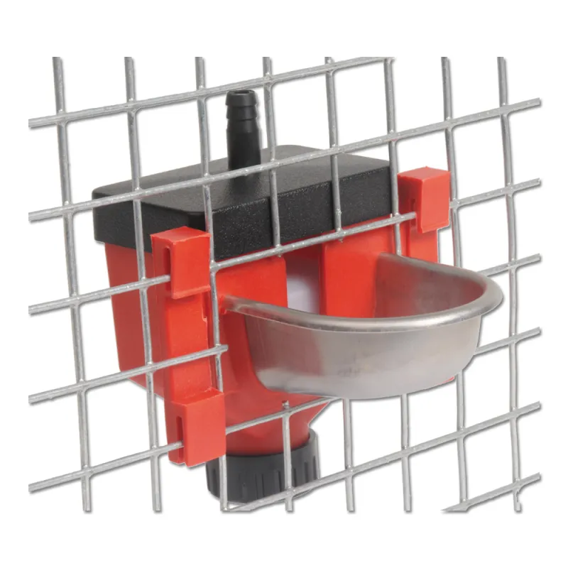 Abreuvoir auto rongeurs et volailles en inox 12mm