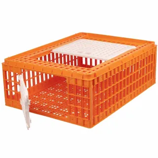 Cage transport démontable pour volailles et rongeurs 77x58x29cm