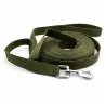 Longe 15m x 20mm verte pour chien - Liberté sécurisée