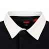Polo FAST coton bleu marine manches longues M à 3XL