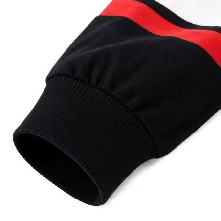 Polo FAST coton bleu marine manches longues M à 3XL