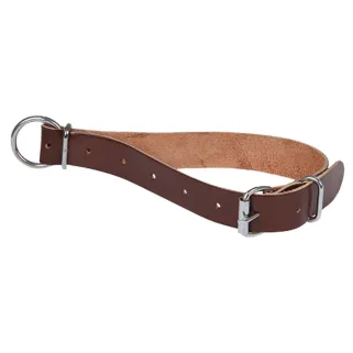 Collier en cuir pour moutons et chèvres 65 cm
