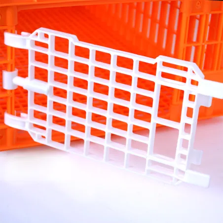 Cage transport démontable pour volailles et rongeurs 77x58x29cm