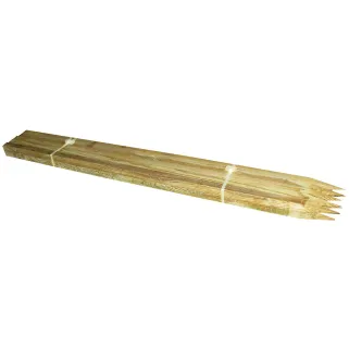 Tuteurs bois 120 cm pour tomates - Lot de 10