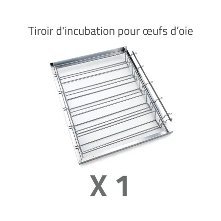 Couveuse multi-espèces avec tiroirs et panier d'éclosion