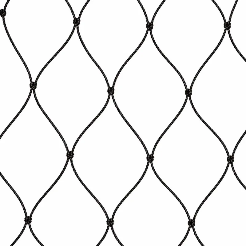 Filet volière maille 50 mm - 14x10m résistant UV