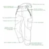 Pantalon Montvert R multi-poches UPF 50+ pour extérieur