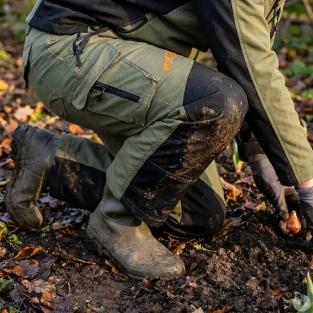 Pantalon Montvert R multi-poches UPF 50+ pour extérieur