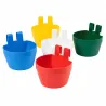 Mangeoire plastique cup 190 ml pour cages d'élevage