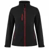 Veste softshell femme Alba - Noir - XXS à 2XL