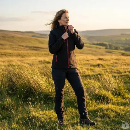 Veste softshell femme Alba - Noir - XXS à 2XL