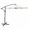 Parasol déporté Azur 3m - Toile résistante naturelle