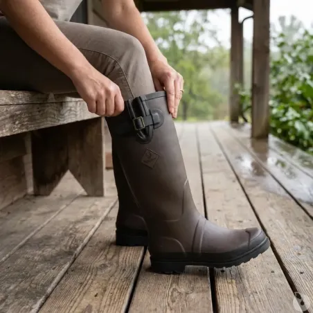 Bottes Tennessee Ladies marron 36-41 pour élevage et jardin