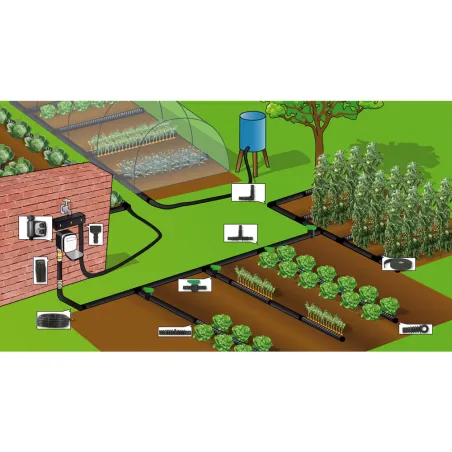 Tuyau rigide polyéthylène 16 mm pour irrigation