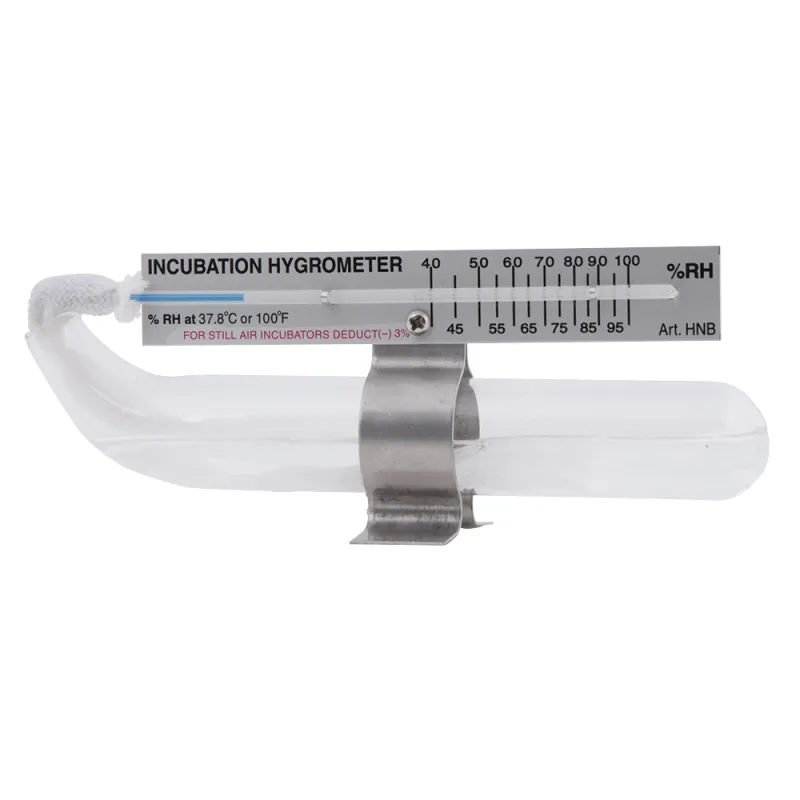 Hygromètre à bulbe pour couveuses d'élevage