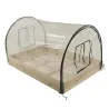 Carré potager sapin 115x80x54cm avec housse PVC - Montage simple