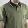 Polo Lewis vert manches courtes - Confort & style S à 3XL