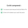 Couveuse évolutive 3 tiroirs pour œufs de caille à poule
