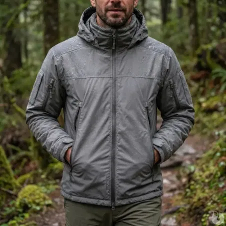 Parka Hardshell kaki XMF 200 - Imperméable et ultra-résistante