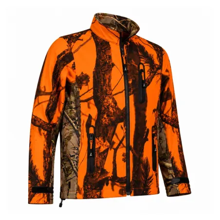 Blouson enfant Softshell Ghostcamo 6-16 ans 3 poches