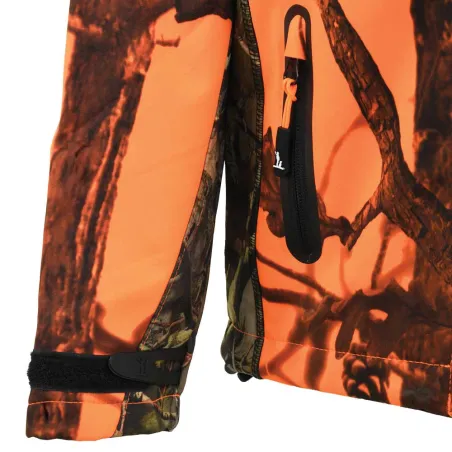 Blouson enfant Softshell Ghostcamo 6-16 ans 3 poches