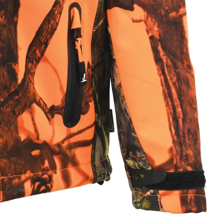 Blouson enfant Softshell Ghostcamo 6-16 ans 3 poches