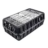 Caisse de transport empilable pour volailles - 85x50x30 cm