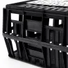 Caisse de transport empilable pour volailles - 85x50x30 cm