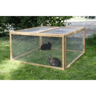 Enclos modulable grillage fin pour petits animaux 6x120x60 cm