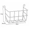 Râtelier à foin lapins galvanisé 30 cm OLBA | Ducatillon