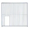 Chenil carré 1,5x1,5 m avec porte et ouverture niche