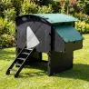 Poulailler surélevé plastique recyclé 8-15 poules