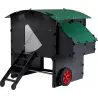 Poulailler surélevé plastique recyclé 8-15 poules