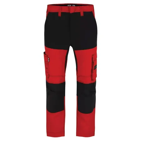 Pantalon travail homme Hector Herock® rouge multi-poches