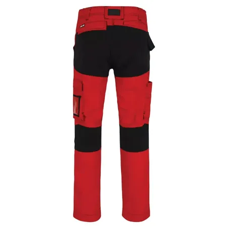 Pantalon travail homme Hector Herock® rouge multi-poches