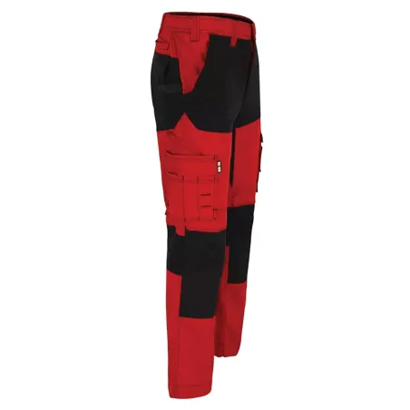 Pantalon travail homme Hector Herock® rouge multi-poches