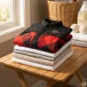 Chemise Sugar Shack Rouge - Coton premium Homme XL à 3XL