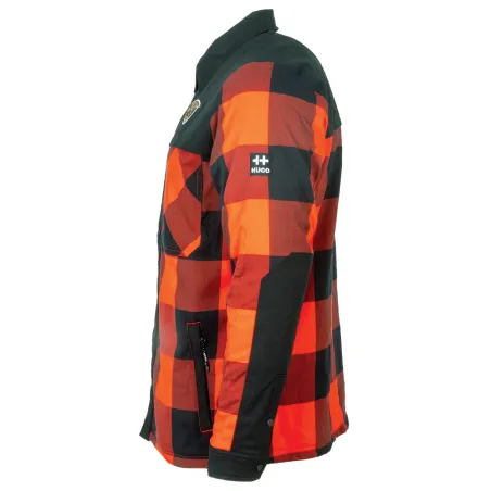 Chemise Sugar Shack Rouge - Coton premium Homme XL à 3XL
