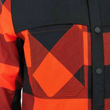 Chemise Sugar Shack Rouge - Coton premium Homme XL à 3XL