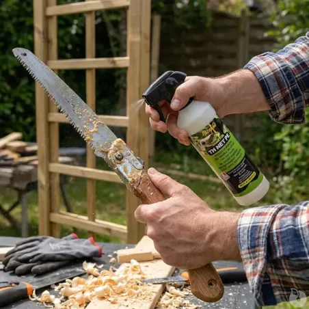 Nettoyant outils de coupe - Élimine sève et résidus